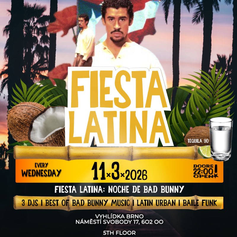 FIESTA LATINA: Noche de Bad Bunny